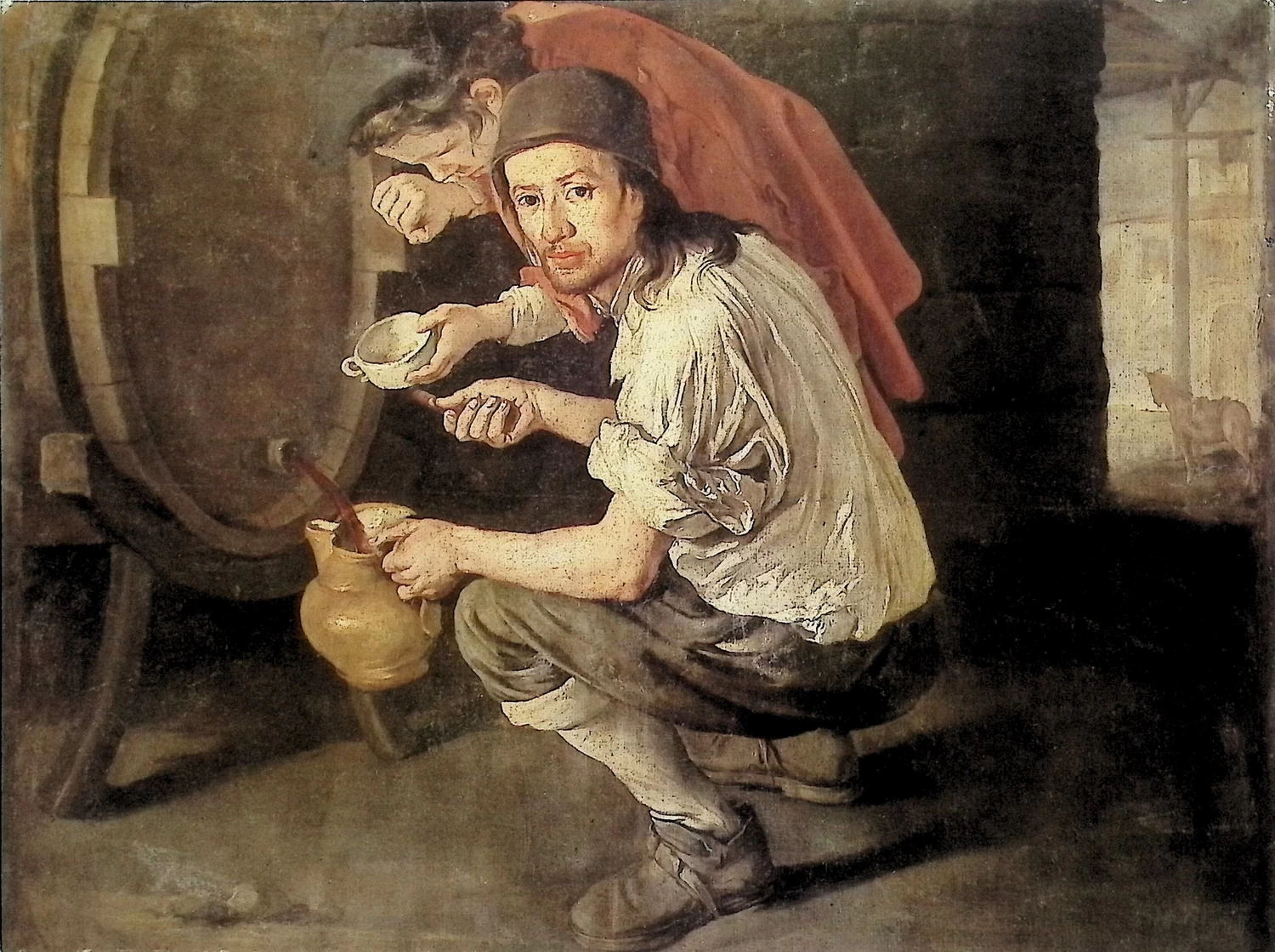 Giacomo Ceruti, il Pitocchetto - 234, La spillatura del vino